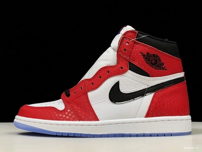1 OG (Toddler) Jordan HIGH 'Spiderman' - Retro AQ2665-602 0504